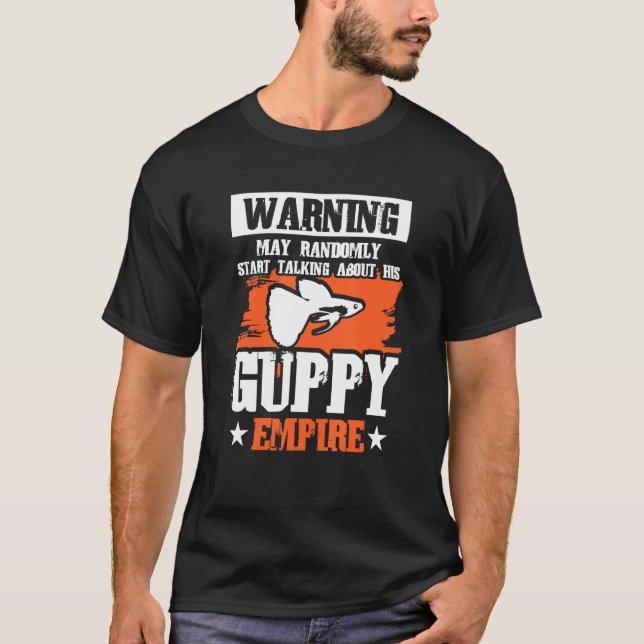 Guppyfisk T Shirt (Framsida)