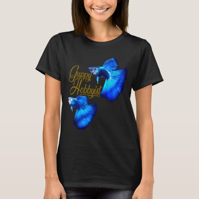Guppyhobbyist T Shirt (Framsida)