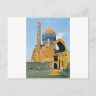 Gur Emir Mausoleum. Samarkand av Vasily Vereshchag Vykort
