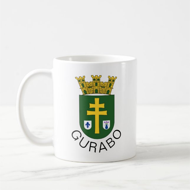 Gurabo jackat av arm, Puerto Rico Kaffemugg (Vänster)