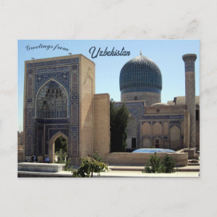 Guri Amir-mausoleet i Samarkand Uzbekistan  Vykort