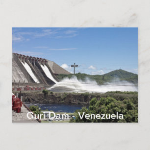 Guri Dam Postal Vykort