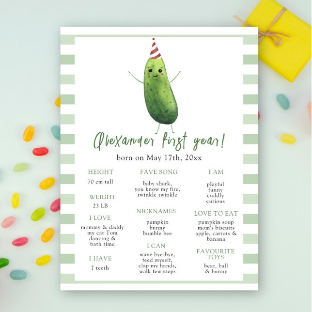 Gurka första födelsedag Milestone Birthday Poster (Skapare uppladdad)