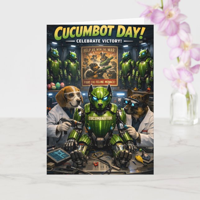 Gurka, gurka senare, segertillställningskort kort (Orkide)