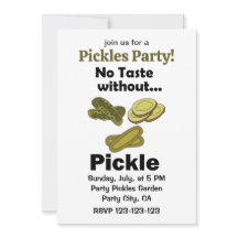 Gurka Inlagda Gurkor Inget Smak Utan Pickle Party