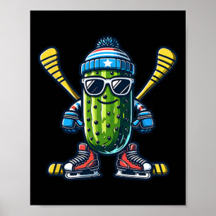 Gurka Ishockey Cool Gurka Skridskoåkare  Poster