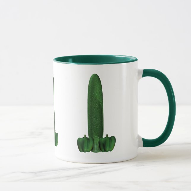 Gurka och paprika mugg (Höger)