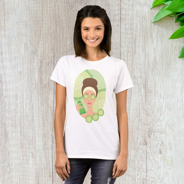 Gurka Spa Ansiktsbehandling Skönhetssalong T Shirt (Skapare uppladdad)