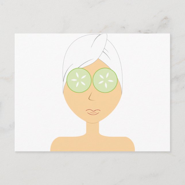 Gurkbehandling Vykort (Framsida)