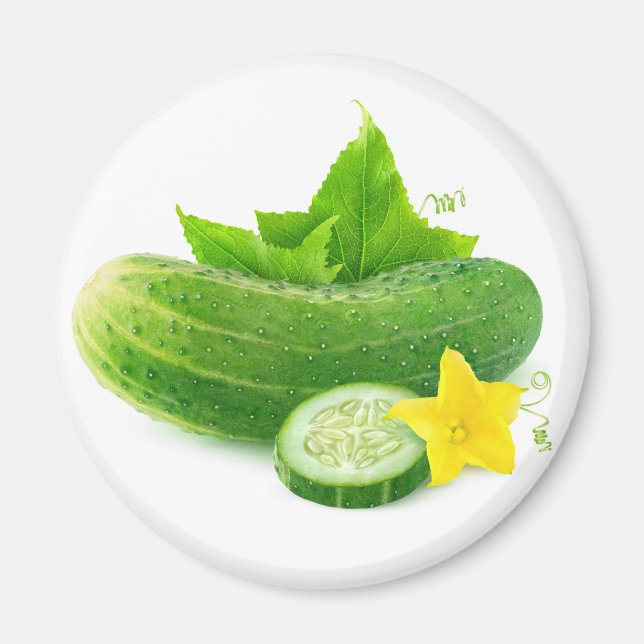 Gurkor, färska magnet (Framsidan)