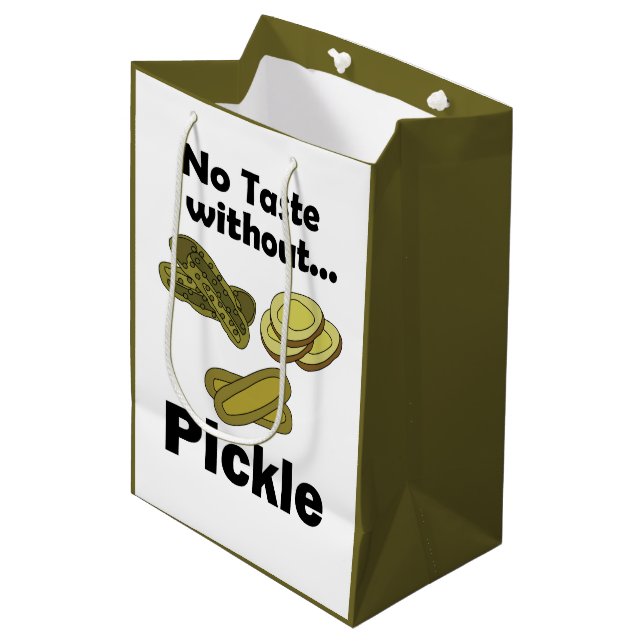 Gurkor Pickles Inget Smak Utan Pickle Party (Framsidan Vinklad)
