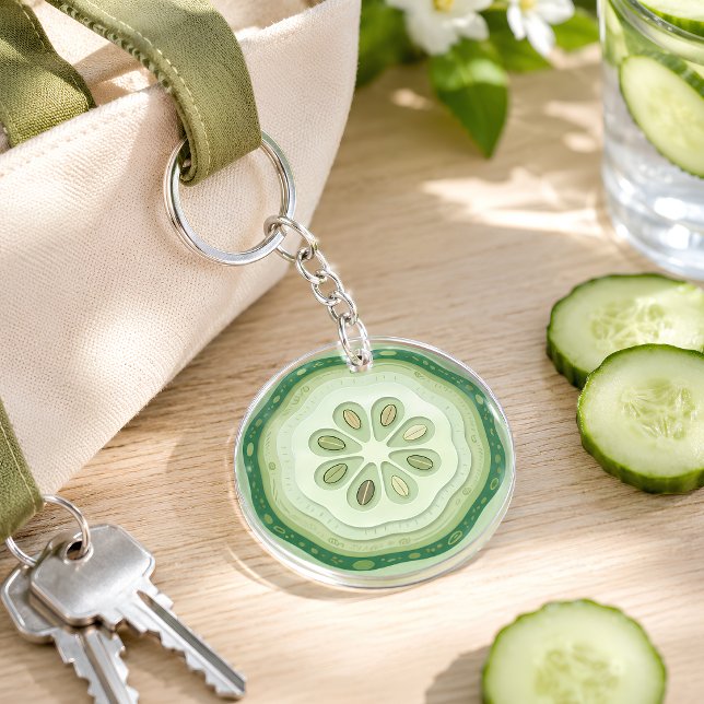 Gurksnibb  (Cucumber Keychain)