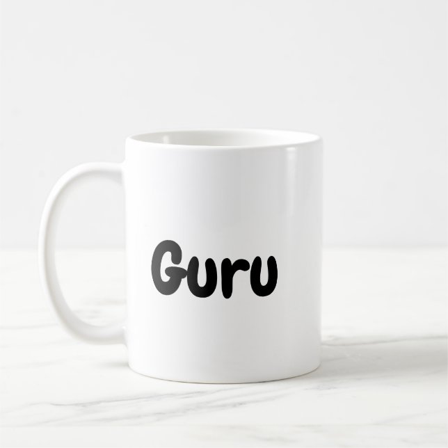 Guru Mugg (Vänster)