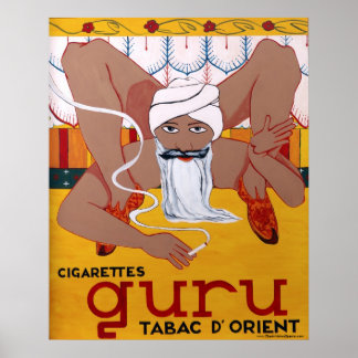 Guru Tabac D'Orient Poster