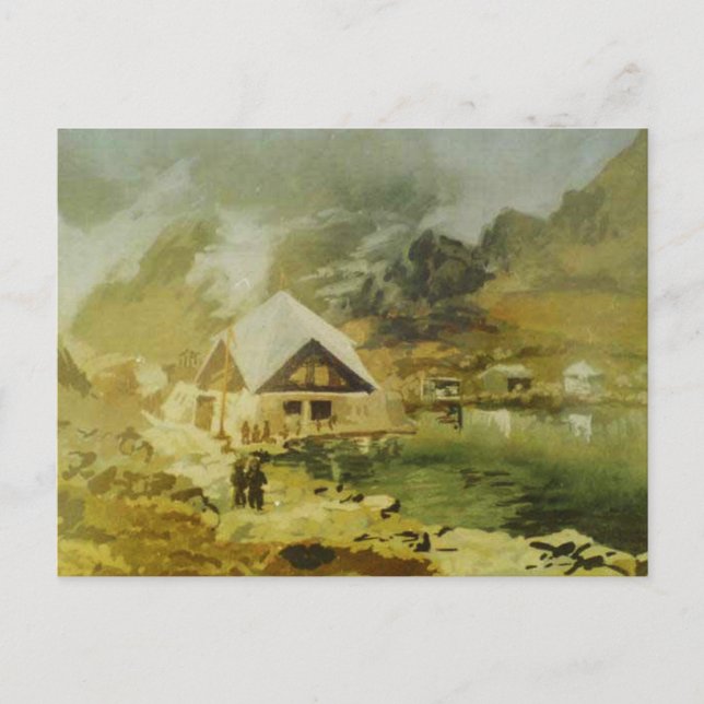 Gurudwara Hemkunt Sahib av Shekhar Joshi Vykort (Framsida)