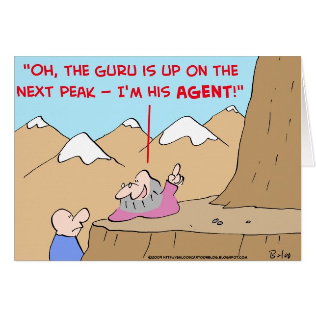 GURUS AGENT HÄLSNINGSKORT (Framsidan Horizontal)