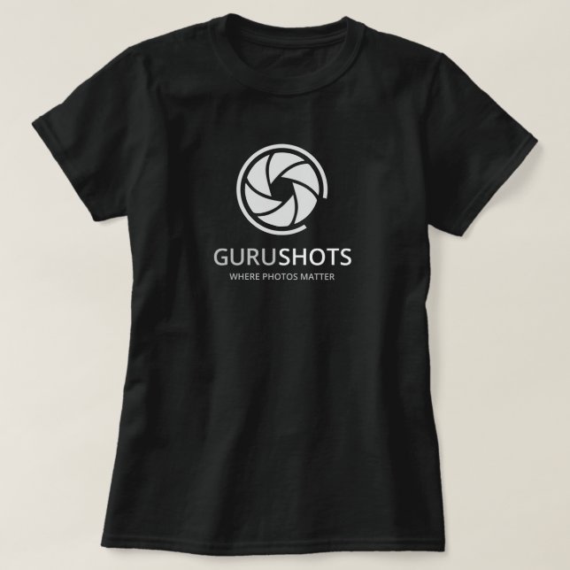 GuruShots kvinna T-tröja Tee (Design framsida)