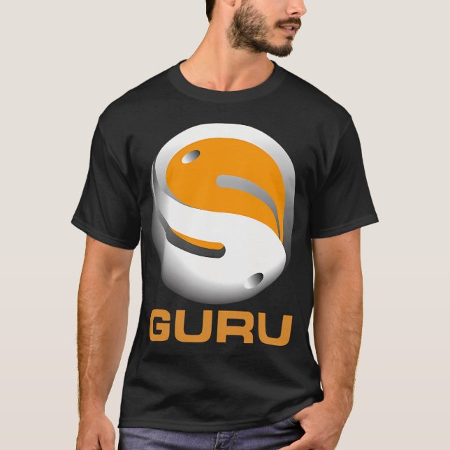 gurustuff för stor fisk t shirt (Framsida)