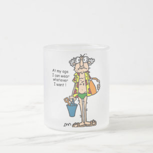 Gus-Age Sak Tshirts och presenter Frostad Glasmugg