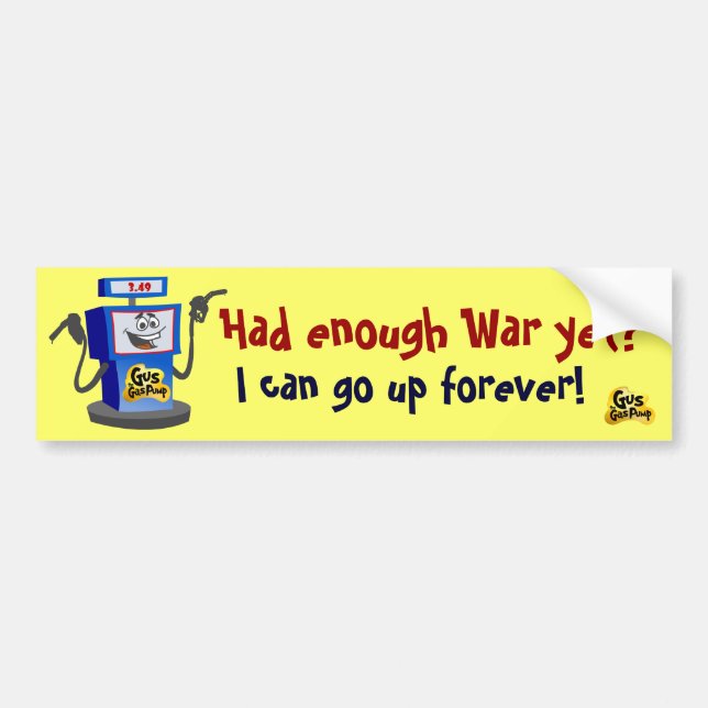 Gus gasa pumpar bildekalet bildekal (Framsidan)