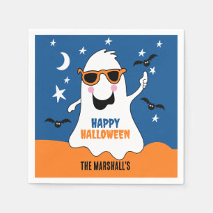 Gus Ghost Halloween Cute Kids Pappersservett