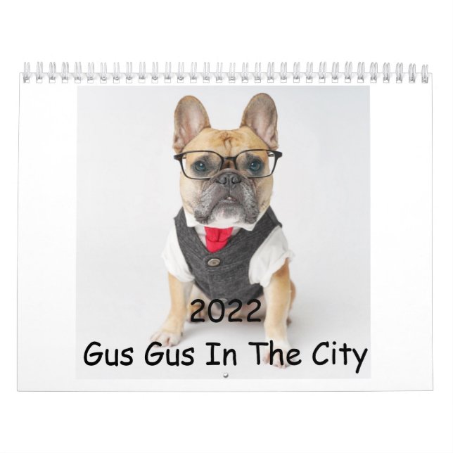 Gus Gus in the City 2022 Calendar Kalender (Omslag)