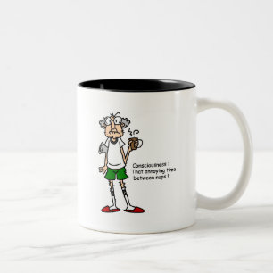Gus on Naptime T-shirts and Gifts Två-Tonad Mugg