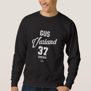 Gus Varland 37 Chicago Baseball Vintage MLBPA Lång Ärmad Tröja