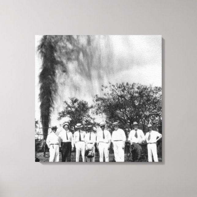 Gusher Canvastryck (Framsida)