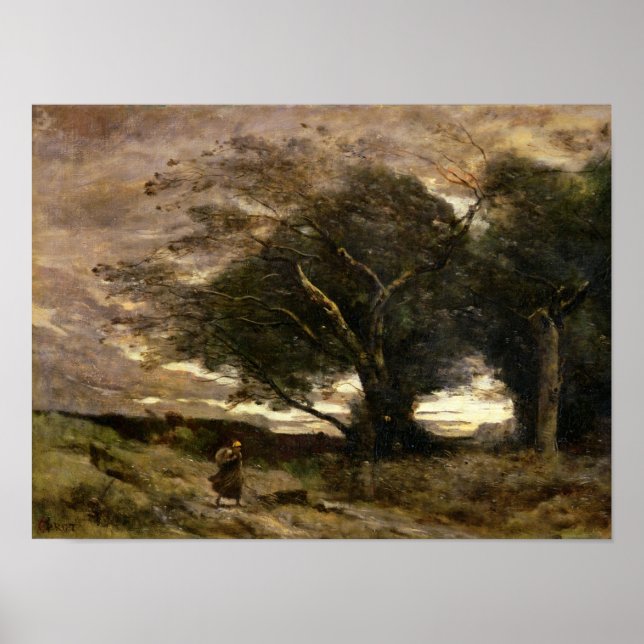 Gust of Vind, 1866 Poster (Framsidan)