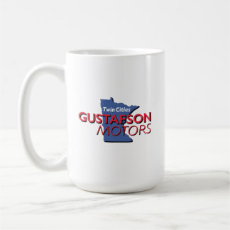 Gustafson Motors Wordmark Design Large Mugg