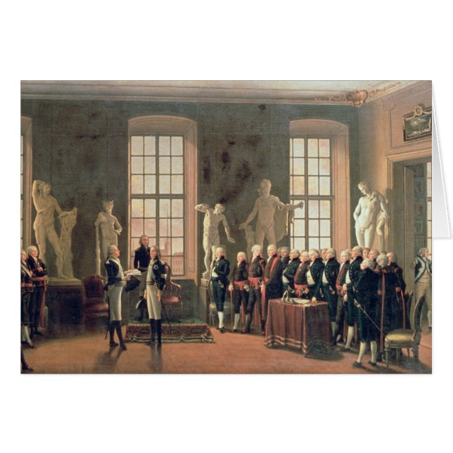 Gustav dropp hälsningskort (Framsidan Horizontal)