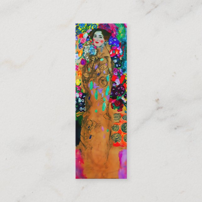 Gustav & Elizabeth ~ Affärskort Mini Visitkort (Framsida)