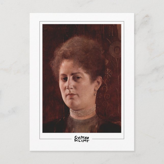 Gustav Klimt #142 - vykort för konst (Framsida)