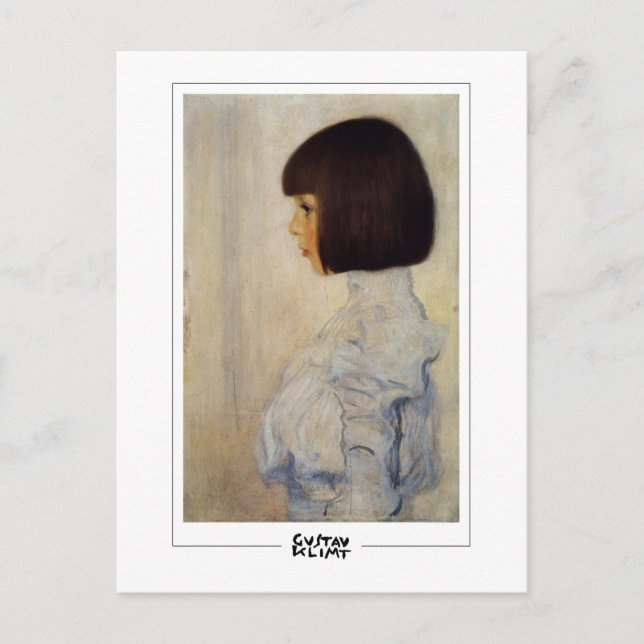 Gustav Klimt #187 - vykort för konst (Framsida)