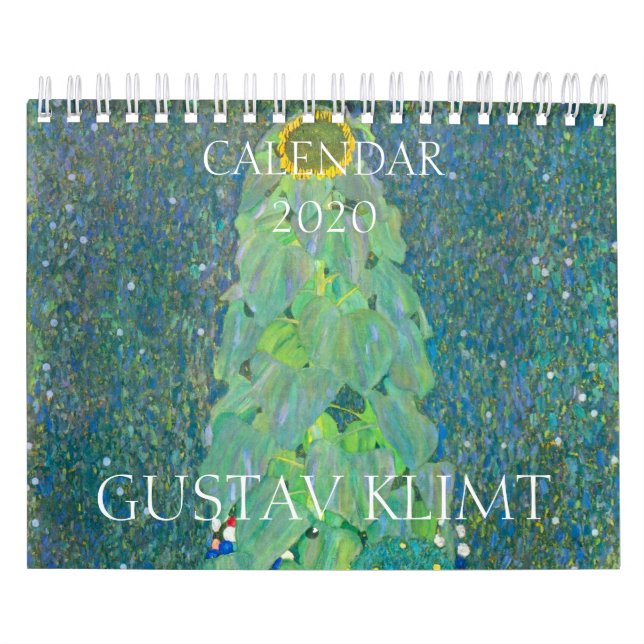 GUSTAV KLIMT 2020 FINE ART CALENDAR KALENDER (Omslag)