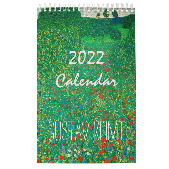 Gustav Klimt 2022-kalender Kalender (Omslag)