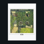 Gustav Klimt #20 - vykort för finaste konst<br><div class="desc">Gustav Klimt - The House of Guardaboschi 1912. Art & namnteckning vykort nr 20 av The Zedign House. Mer bilder och design från Gustav Klimt - Paintings & Teckning finns på https://books.zedign.com/zas/166.html</div>