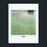 Gustav Klimt #218 - Finkonstkort Vykort<br><div class="desc">Gustav Klimt - Ö på Attersee 1902. Konst & signatur-kort #218 av The Zedign House. För fler bilder & design av Gustav Klimt - Målningar & Teckningar,  besök https://books.zedign.com/zas/166.html</div>