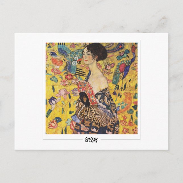 Gustav Klimt #22 - Finkonst Postkort Vykort (Framsida)