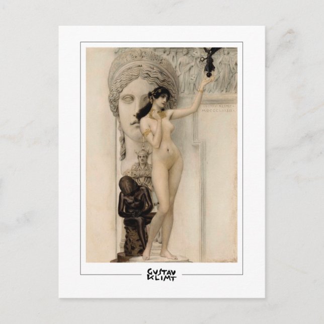 Gustav Klimt #242 - vykort för konst (Framsida)