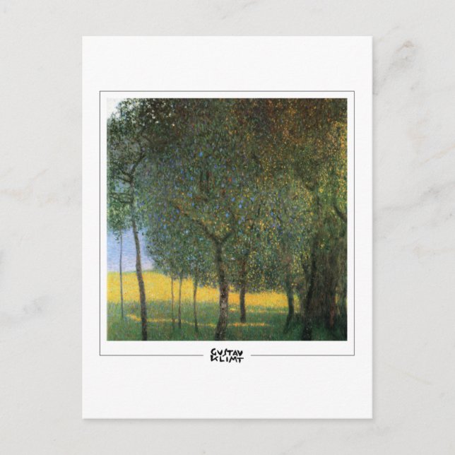 Gustav Klimt #244 - Finkonstkort Vykort (Framsida)