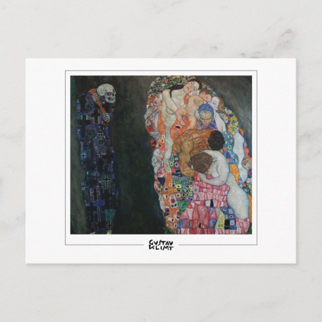 Gustav Klimt #257 - Finkonst Postkort Vykort (Framsida)