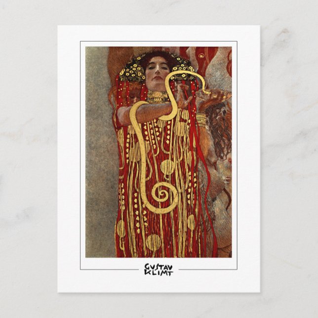Gustav Klimt #25 - Finkonst Postkort Vykort (Framsida)