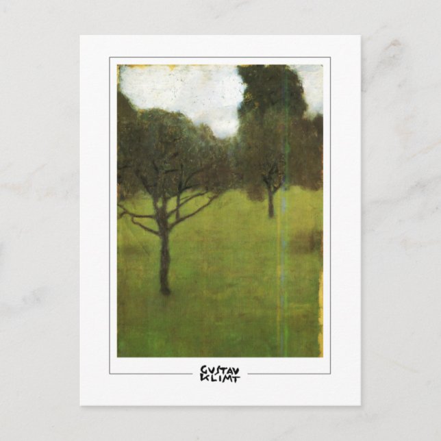 Gustav Klimt #268 - vykort för konst (Framsida)