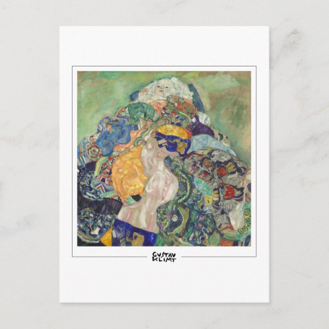 Gustav Klimt #2 - Finkonst Postkort Vykort (Framsida)