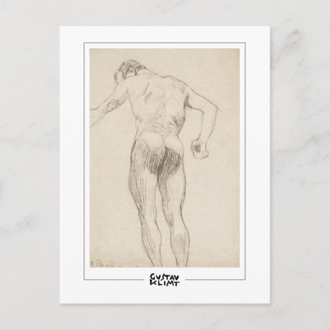 Gustav Klimt #303 - vykort för konst (Framsida)