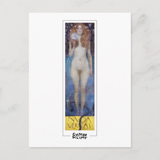 Gustav Klimt #371 - Finkonst Postkort Vykort (Framsida)