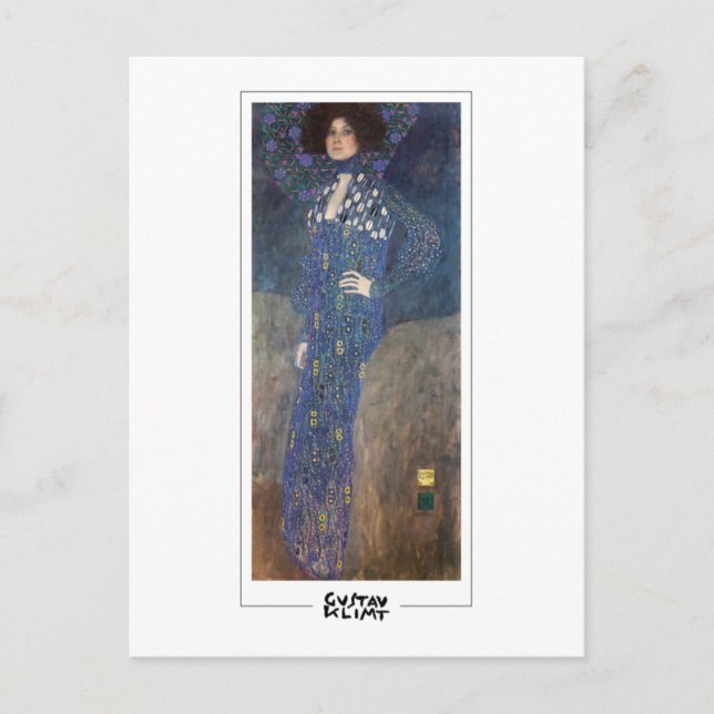 Gustav Klimt #400 - vykort för konst (Framsida)