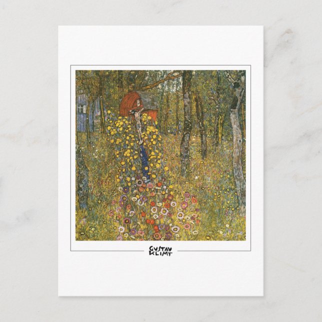 Gustav Klimt #411 - Finkonst Postkort Vykort (Framsida)